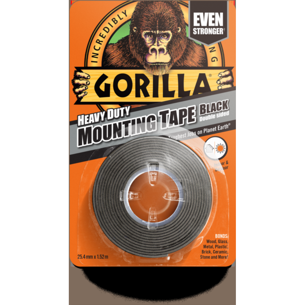 Gorilla Glue Heavy Duty Mounting Tape Double Sided Weatherproof