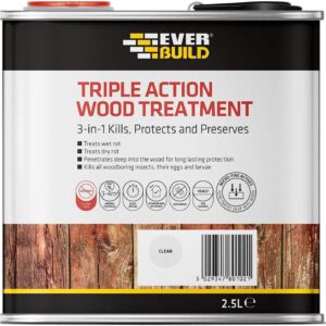 Sika Triple Action Wood Treatment Kills, Protects and Preserves 2.5L