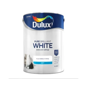 Dulux Matt Emulsion Paint- Pure Brilliant White 5L