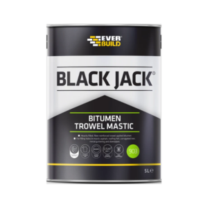 Everbuild 903 Bitumen Trowel Mastic 2.5L, Black