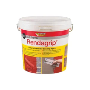 Everbuild 507 Quick Drying Rendagrip Extra Grip Render Bonding Agent Red