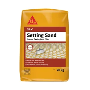 Sika Setting Sand – Narrow Joint Filler For Paving, Buff