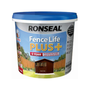 ronseal fence life plus Country Oak 5l