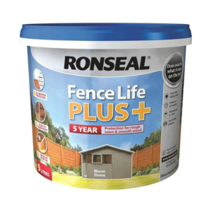 ronseal fence life plus Warm Stone 5l