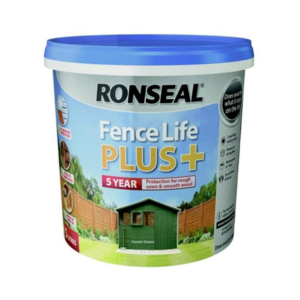 ronseal fence life plus forest green 5l