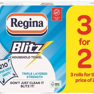 Regina Blitz Kitchen Rolls - 3 Pack