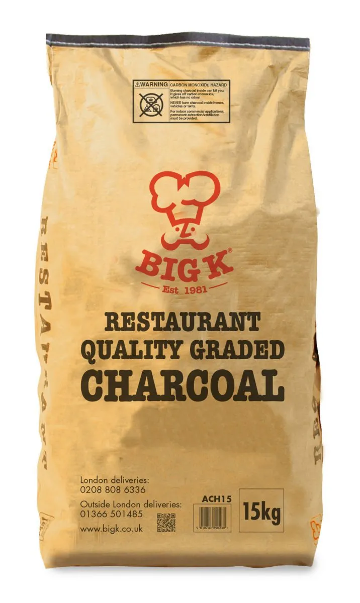 Big K Restaurant Quality Graded Charcoal 15 kg