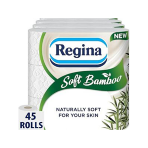 Regina Soft Bamboo - 45 Rolls of Toilet Tissue 3 Ply