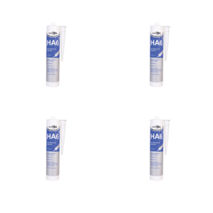 Bond IT Clear HA6 RTV Silicone Sealant - Pack of 4