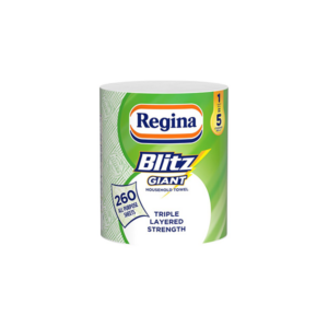 Regina Blitz Gaint Household Hand towel 260 sheets Roll