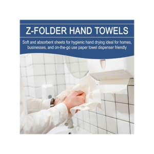 Z fold Hand Towels White 2 ply full Box