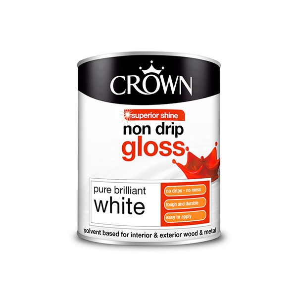 Crown Retail Non Drip Gloss - 750ML