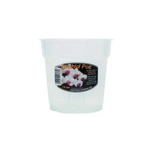 Clear Orchid Pot 13 cm