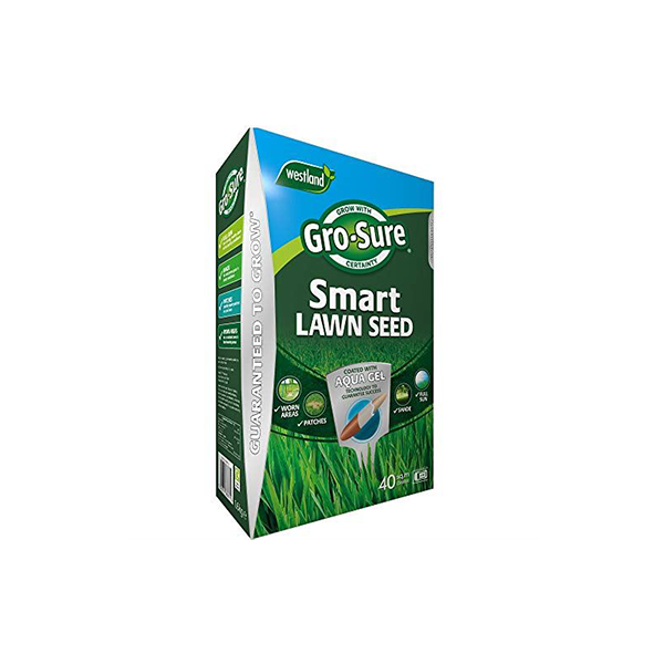 Gro-Sure Aqua Gel Coated Smart Grass Lawn Seed, 40 m2, 1.6 kg