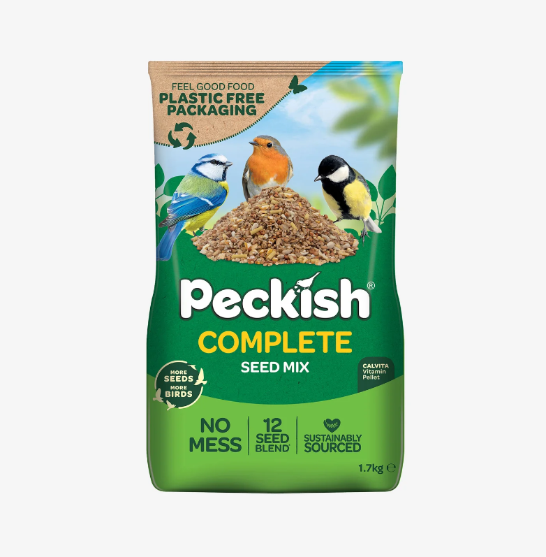 Peckish Complete Seed & Nut Mix no mess 12 seed blend – 20kg