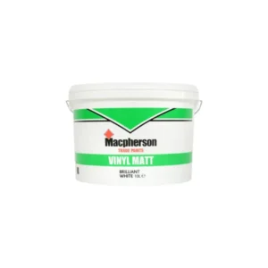 Macpherson Vinyl Matt Paint Brilliant White