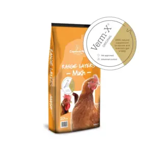 Copdock Mill - Poultry Feed - Range Layers Mash + Verm-X - 20kg