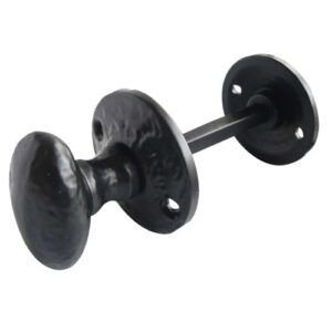 Frelan Hardware Bathroom Turn & Release, Black Antique