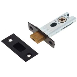 Frelan Hardware Heavy Duty Tubular Deadbolts (2.5, 3 OR 4 Inch), Black