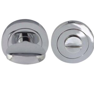Frelan Hardware Bathroom Turn & Release (35mm x 8mm), Polished Chrome