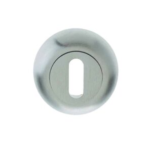 Frelan Hardware Standard Profile Bevelled Escutcheon, Satin Chrome