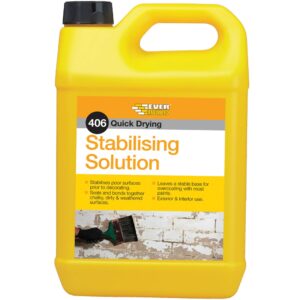 Everbuild 406 Quick Drying Stabilising Solution, 5 Litre