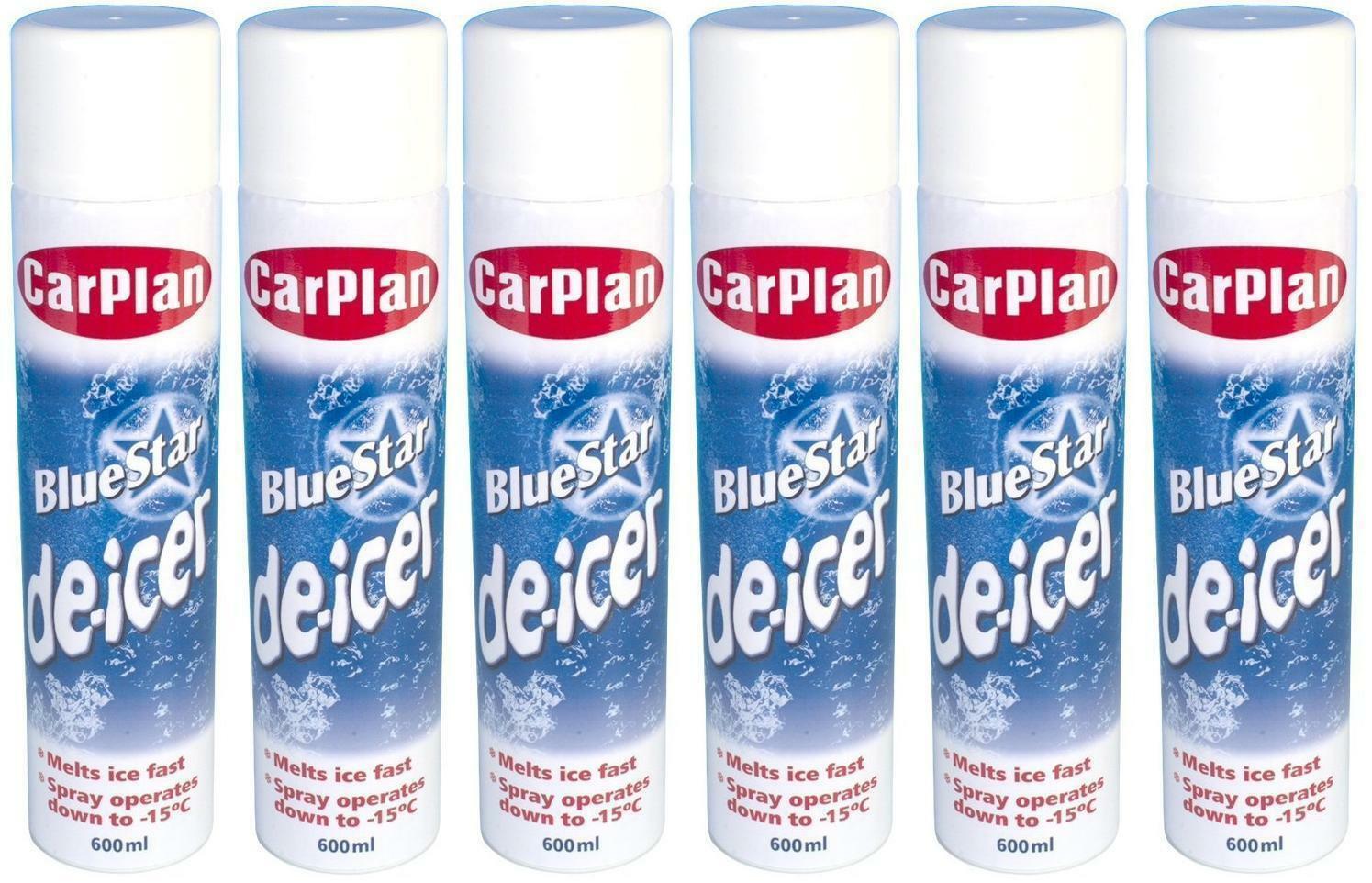 Carplan De Icer CARPLAN BLUE STAR DEICER 600 Ml Ice Spray For Car 