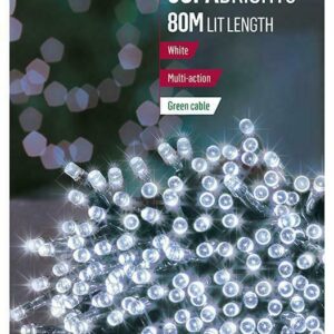1000 LED White Fairy Lights with Timer, 87.9m -  LV192153W