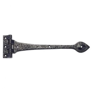 T Door Hinge (12″, 15″ OR 18″), Black Antique (sold in pairs)