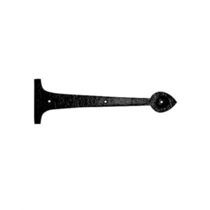 Hinge Front (12″, 15″ OR 18″), Black Antique (sold in pairs)