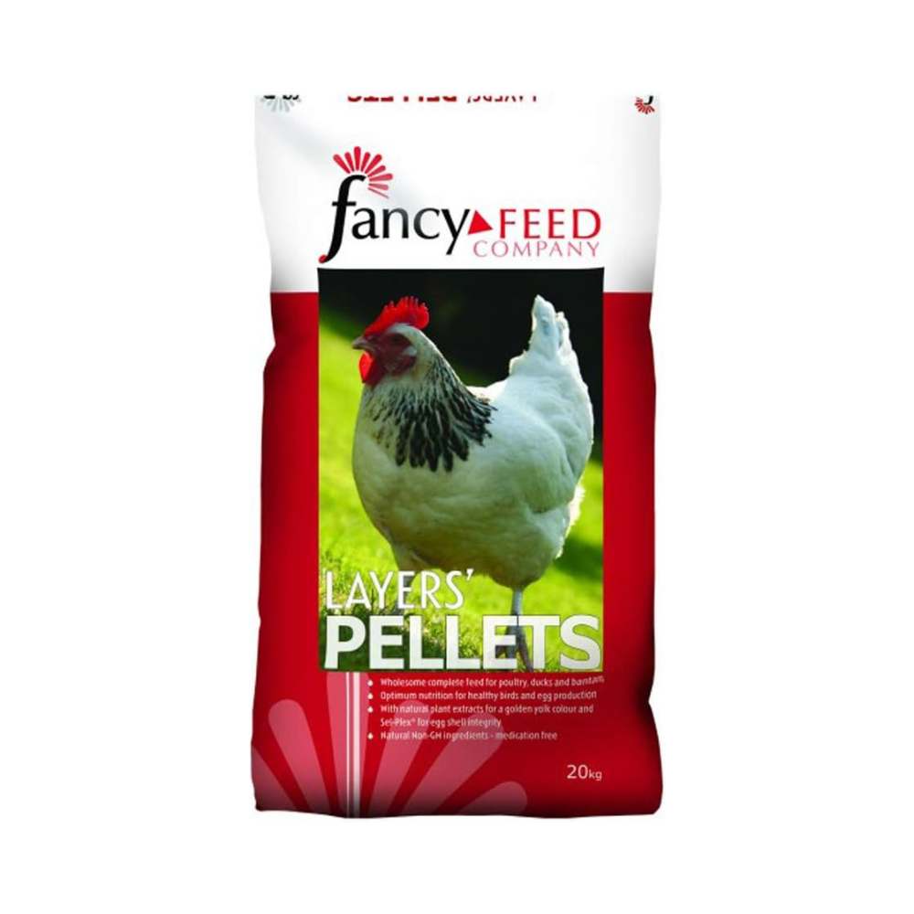 Fancy Feeds Layers Pellets Complete Poultry Feed, 20 kg