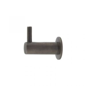 Frelan Hardware Hoxton Vestry Cupboard Hook With Rose (37mm Projection), Dark Bronze – HOX665DB 37mm projection