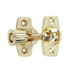 Budget Brighton Sash Window Fastener, Electro Brass