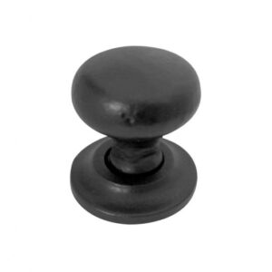 Round Cupboard Knob (25mm, 32mm OR 38mm), Black Antique