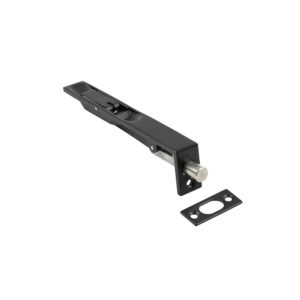 Frelan Hardware Square Lever Action Flush Bolt – 150mm – Matt Black