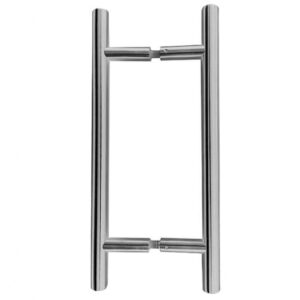 Guardsman Pull Handles, Back To Back Fixing, Satin Stainless Steel (sold in pairs)