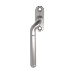 Cranked Locking Espagnolette Handle (Right Hand), Satin Chrome