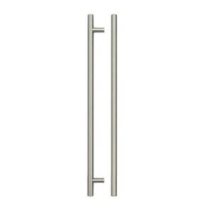 Zoo Hardware TDFPT-288-348BN T Bar Cabinet handle 288mm CTC, 348mm Total length Brushed Nickel Finish