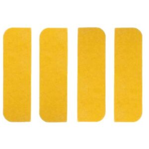 Intumescent Hinge Pads To Suit Fire Doors, Self-Adhesive - 1mm Interdens / 30 Minute Fire Door