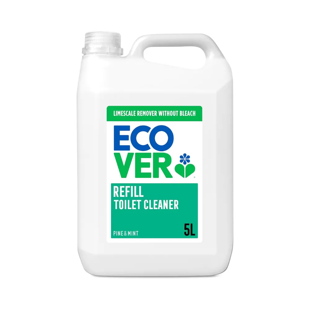 Ecover Toilet Cleaner Refill, Removes Limescale leaving a Sparkling Clean, Fresh Pine & Mint Scent